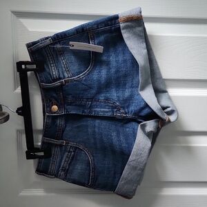 Anthropologie, Pilcro - Everyday Jean Shorts, Denim Light, Size 25, NWT